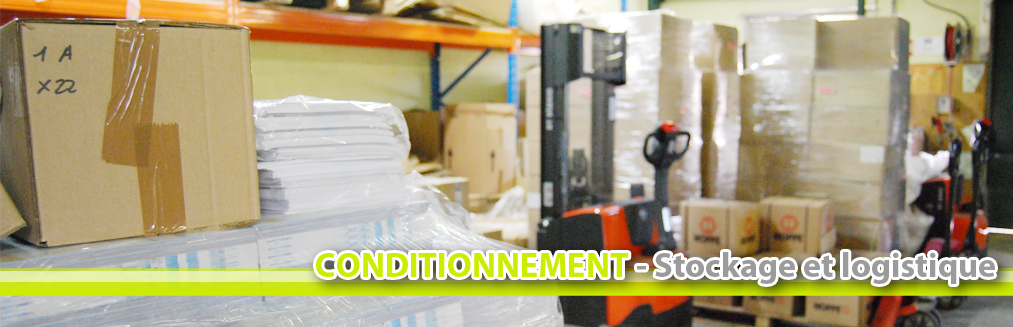 cONDITIONNEMENT - stockage et logistique - ESAT RONSY-SOUS-BOIS